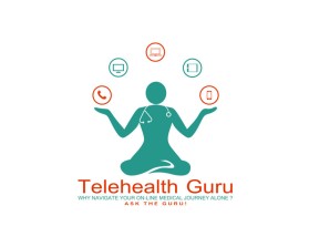 Logo Design entry 1567642 submitted by Amit1991 to the Logo Design for Telehealth Guru run by Professor Puck