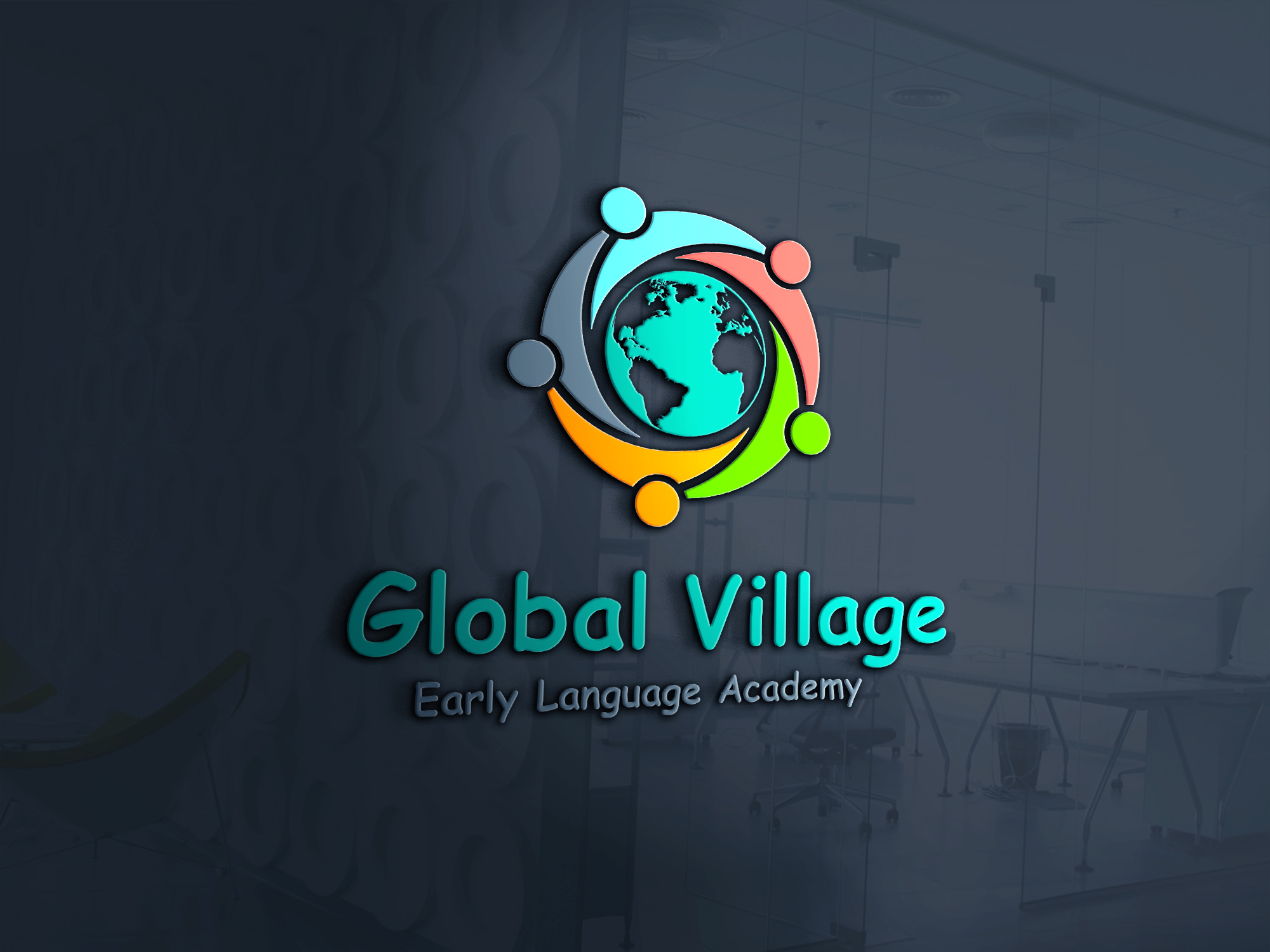 Logo Design entry 1570103 submitted by DonyDesign to the Logo Design for Global Village Early Language Academy run by JoeHernandez