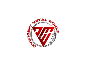 Logo Design entry 1570113 submitted by m_adi to the Logo Design for Divergent Metal Works run by Evangowins
