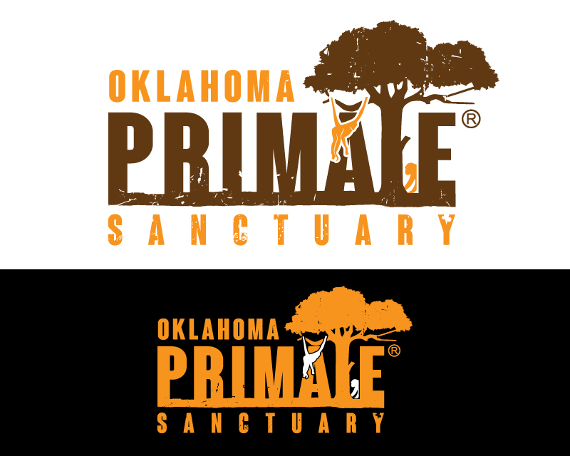 Logo Design entry 1570773 submitted by FactoryMinion to the Logo Design for Oklahoma Primate Sanctuary run by SSquirrel