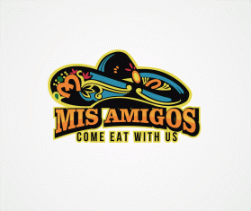 Logo Design entry 1571297 submitted by Hot1 to the Logo Design for Mis Amigos  run by Jason346