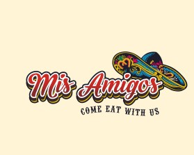 Logo Design entry 1571336 submitted by wongsanus to the Logo Design for Mis Amigos  run by Jason346