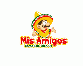 Logo Design Entry 1571342 submitted by chzsquad1 to the contest for Mis Amigos  run by Jason346