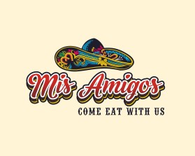 Another design by D'creator submitted to the Logo Design for Mis Amigos  by Jason346