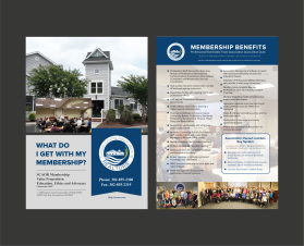 Brochure Design Entry 1573096 submitted by zayyadi to the contest for Sussex County Association of REALTORS® run by SCAOR