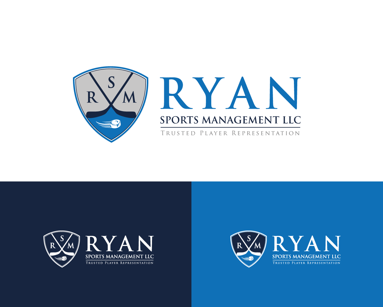 Logo Design entry 1573146 submitted by dzign18 to the Logo Design for Ryan Sports Management LLC run by Billy.ryan14