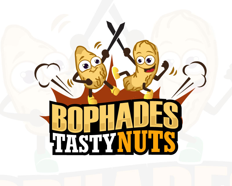 Logo Design entry 1576660 submitted by beekitty7 to the Logo Design for Bophades Tasty Nuts run by MigratorSoul