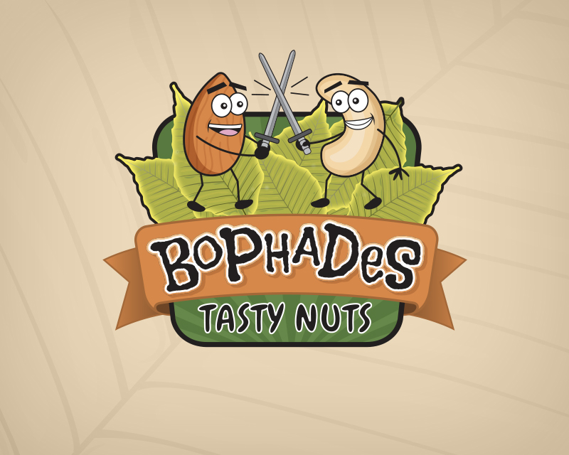 Logo Design entry 1576630 submitted by bcmaness to the Logo Design for Bophades Tasty Nuts run by MigratorSoul