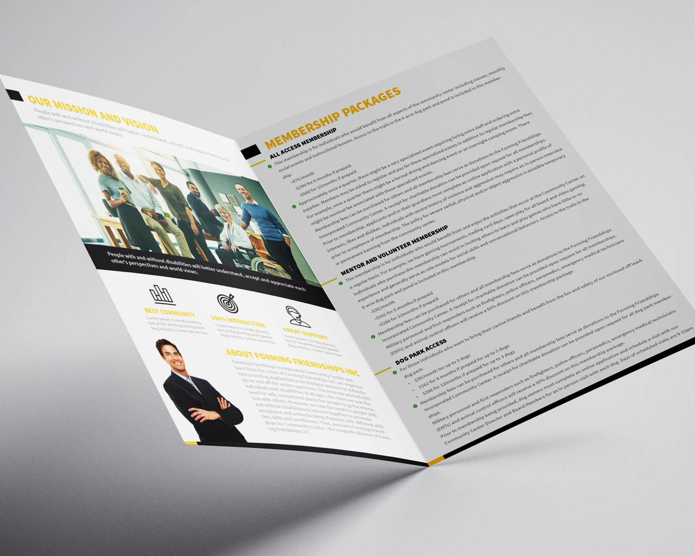 Brochure Design entry 1635369 submitted by leedatlate
