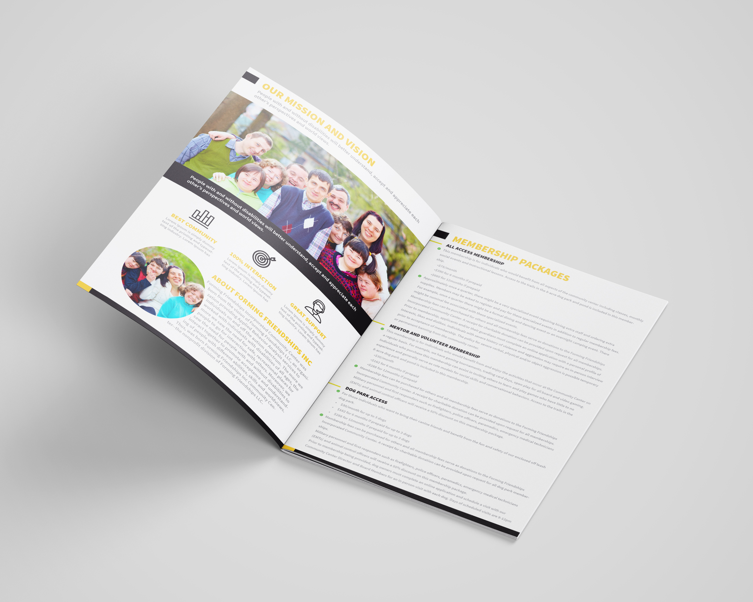 Brochure Design entry 1635431 submitted by leedatlate