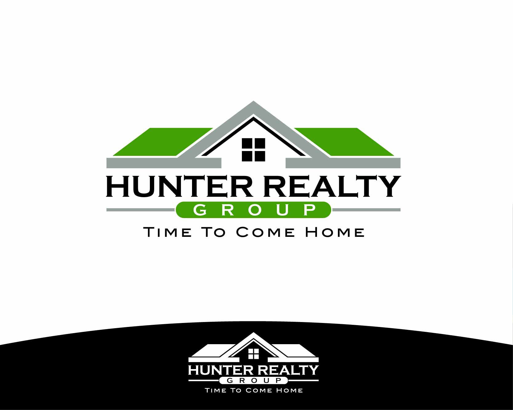 Logo Design entry 1578937 submitted by cclia to the Logo Design for Hunter Realty Group run by brysonhunter801