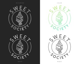 Logo Design entry 1579810 submitted by bcmaness to the Logo Design for Sweet Society run by Pkwong17