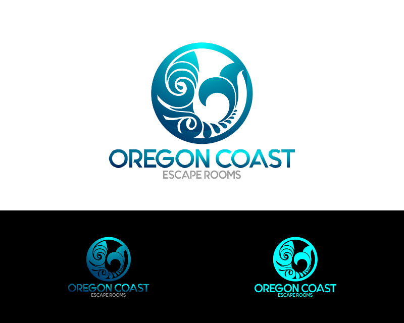 Logo Design entry 1580597 submitted by einaraees to the Logo Design for Oregon Coast Escape Rooms run by holleyloveslulu
