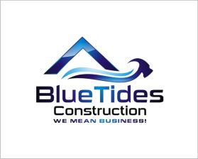 Logo Design entry 1580681 submitted by cyber to the Logo Design for BlueTides Construction run by bluetides