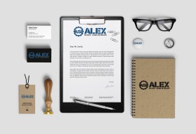 Business Card & Stationery Design entry 1580922 submitted by blacklotus to the Business Card & Stationery Design for alexsteel Industries run by alexsteel