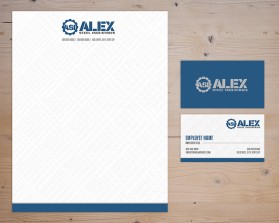 Business Card & Stationery Design entry 1580923 submitted by cyber to the Business Card & Stationery Design for alexsteel Industries run by alexsteel