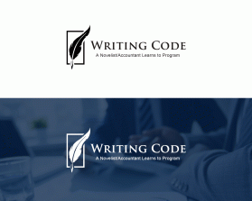 Logo Design entry 1581226 submitted by cyber to the Logo Design for Writing Code run by IAmDeanMurray