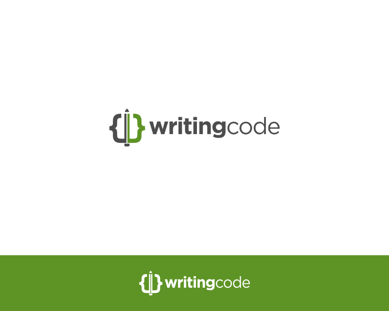 Logo Design entry 1581232 submitted by Cobrator to the Logo Design for Writing Code run by IAmDeanMurray