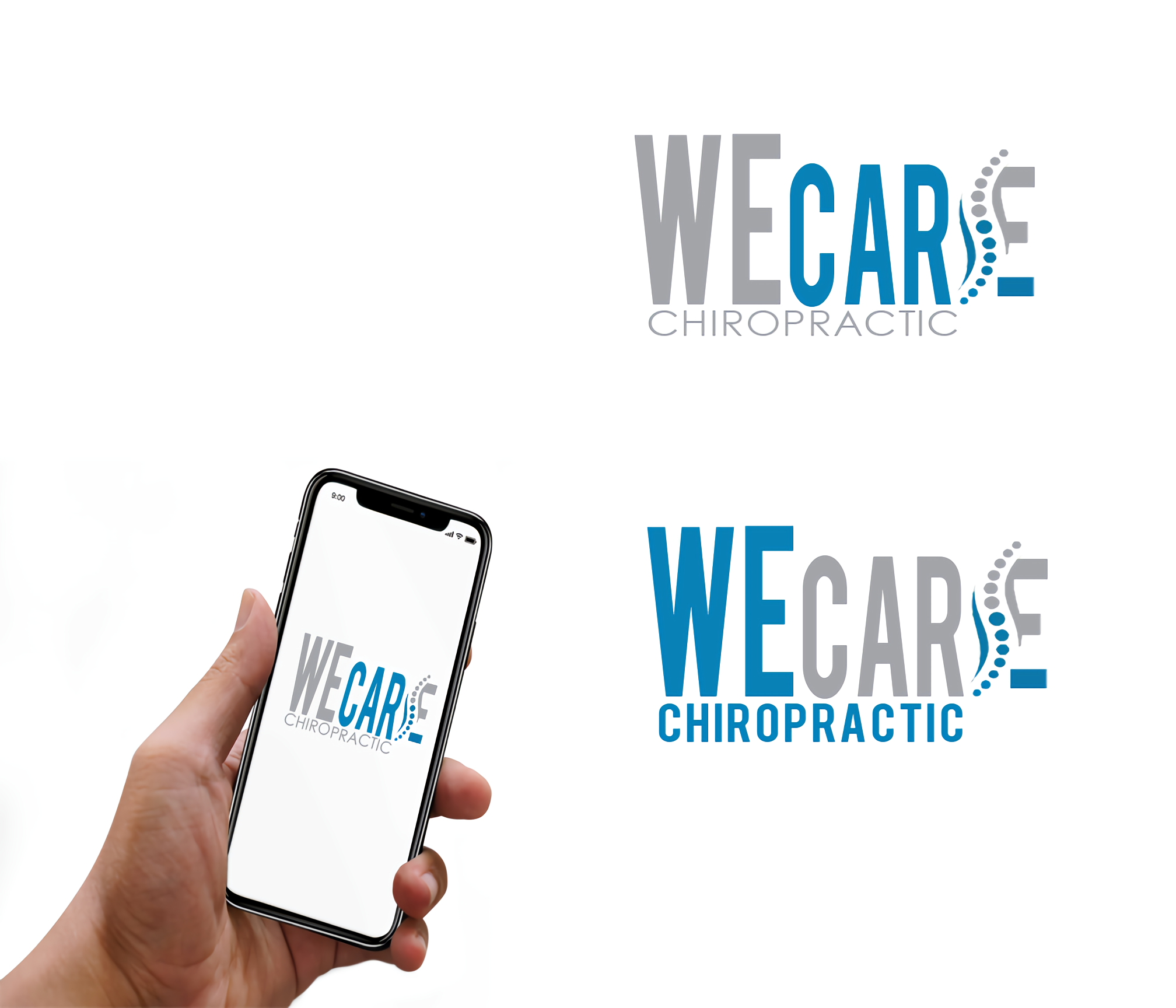 Logo Design entry 1581738 submitted by GOdesign93 to the Logo Design for We Care Chiropractic run by hewdino