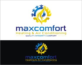 Logo Design entry 1582023 submitted by RGR design to the Logo Design for Max Comfort Heating & Air Conditioning run by Maxcomfort