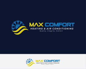 Logo Design entry 1582028 submitted by RGR design to the Logo Design for Max Comfort Heating & Air Conditioning run by Maxcomfort