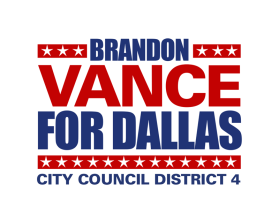 Logo Design entry 1582986 submitted by smarttaste to the Logo Design for Brandon Vance for Dallas City Council District 4 run by bvancefordallas