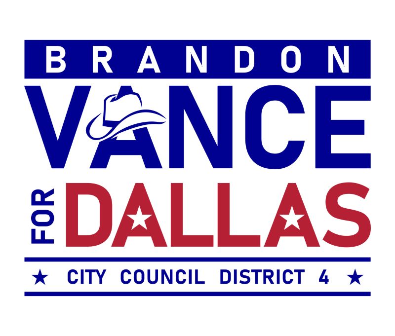 Logo Design entry 1582999 submitted by embun to the Logo Design for Brandon Vance for Dallas City Council District 4 run by bvancefordallas