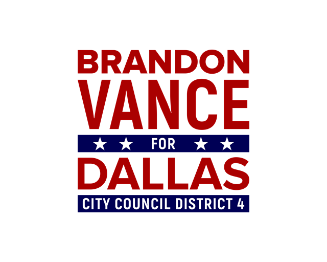Logo Design entry 1583037 submitted by Fathenry to the Logo Design for Brandon Vance for Dallas City Council District 4 run by bvancefordallas