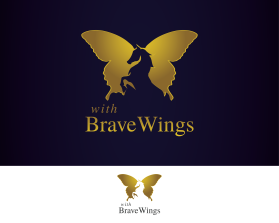 Logo Design entry 1583072 submitted by Artezza to the Logo Design for With Brave Wings run by Achilds1