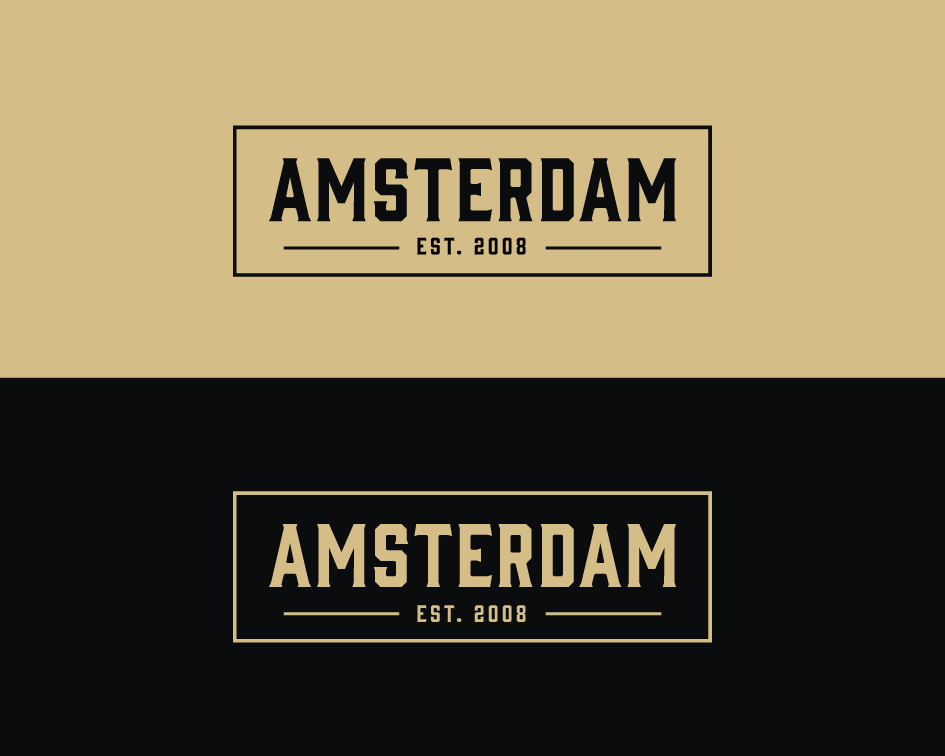 Logo Design entry 1583544 submitted by dzign18 to the Logo Design for AMSTERDAM run by outcastdistro