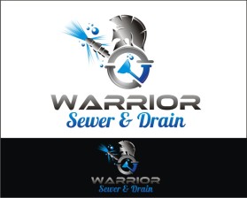 Logo Design Entry 1583898 submitted by wildbloom to the contest for Warrior Sewer and Drain run by Warrior