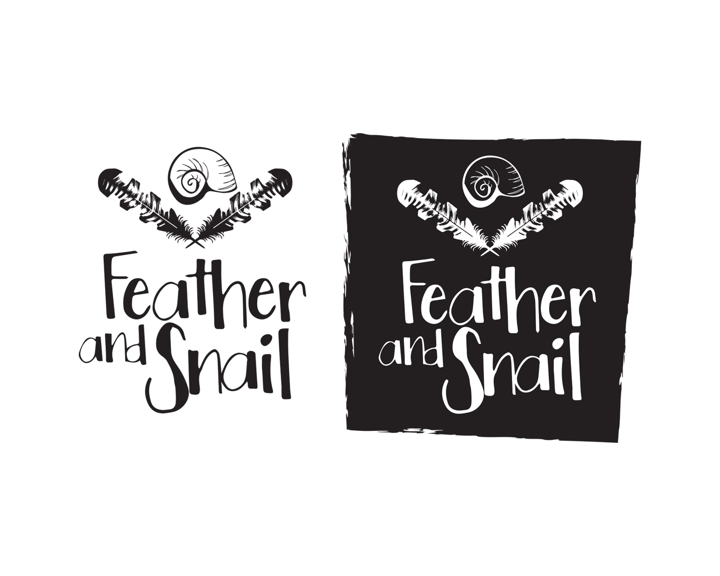 Logo Design entry 1584011 submitted by quimcey to the Logo Design for Feather & Snail run by FeatherandSnail