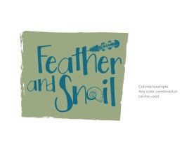 Logo Design entry 1584014 submitted by cyber to the Logo Design for Feather & Snail run by FeatherandSnail