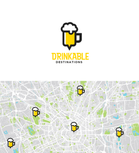 Logo Design Entry 1584149 submitted by anavaldez1322 to the contest for Drinkable Destinations run by rcklinge