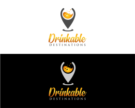 Logo Design entry 1584170 submitted by vanzconcept to the Logo Design for Drinkable Destinations run by rcklinge
