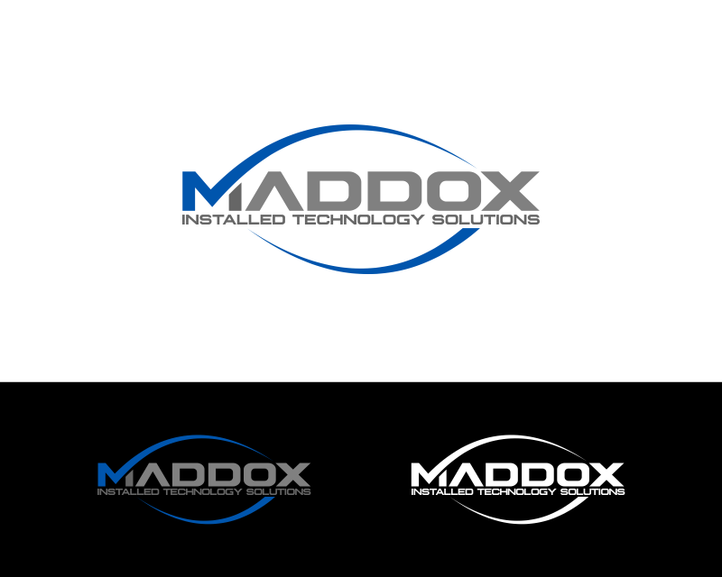 Logo Design entry 1585629 submitted by einaraees to the Logo Design for Maddox - Installed Technology Solutions run by HarmonMaddox