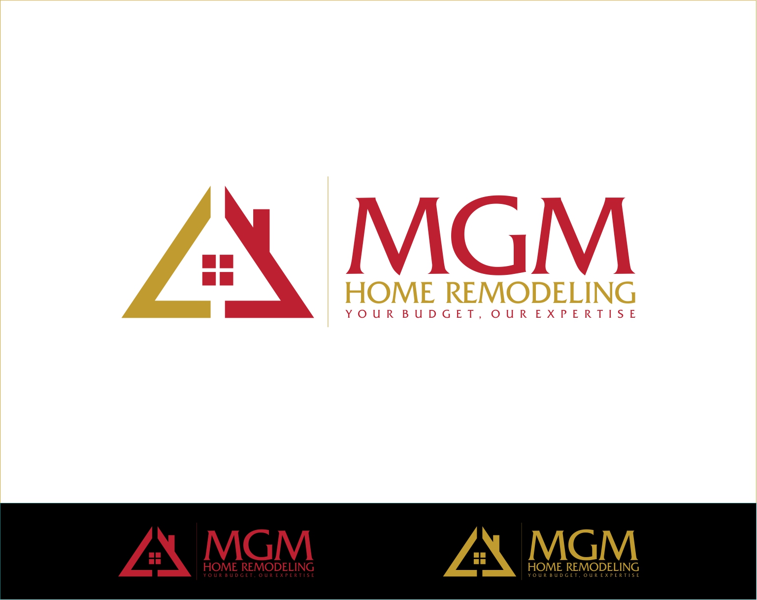 Logo Design entry 1586357 submitted by danni22 to the Logo Design for MGM Home Remodeling   run by brettp@mgmhomeremodeling.com
