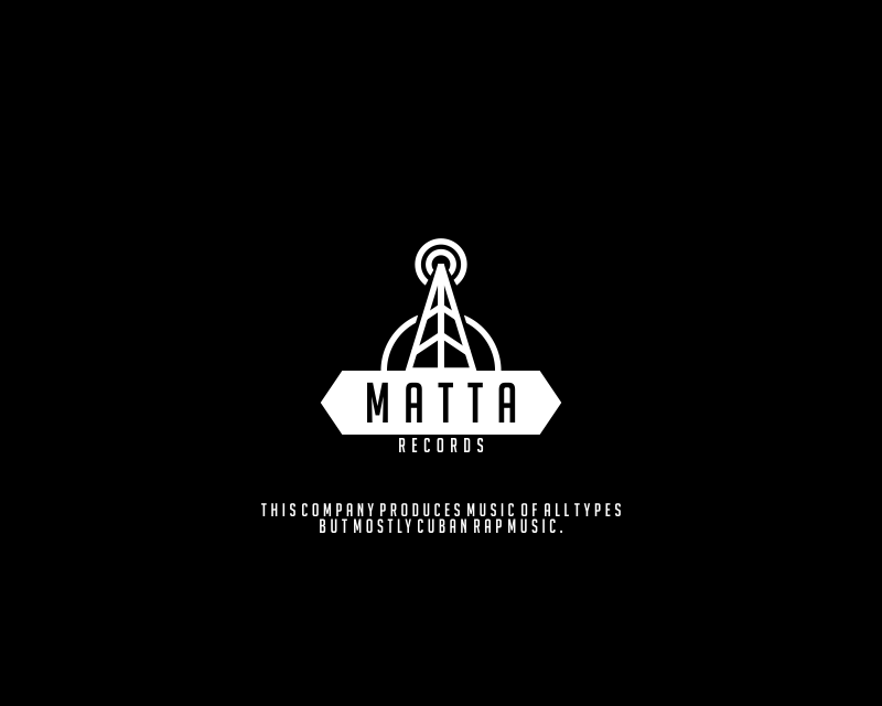 Logo Design entry 1587119 submitted by iyasalif to the Logo Design for Matta Records run by elady