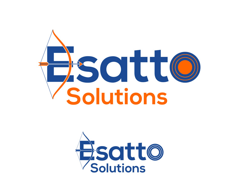 Logo Design entry 1587207 submitted by Jagad Langitan to the Logo Design for Esatto Solutions /esatto.net.au run by Adrian T