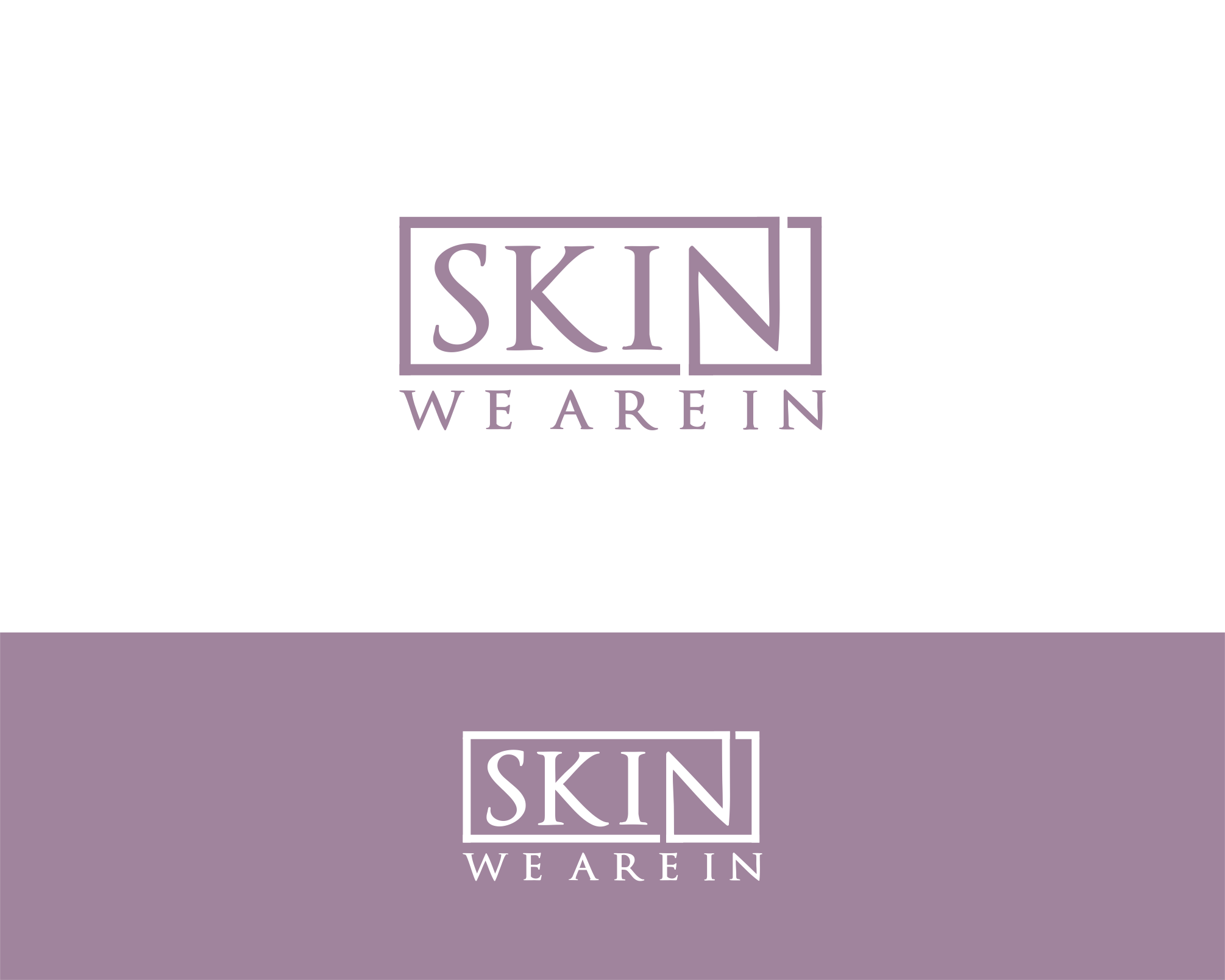 Logo Design entry 1588949 submitted by djavadesign to the Logo Design for Skin We Are In run by AKITA