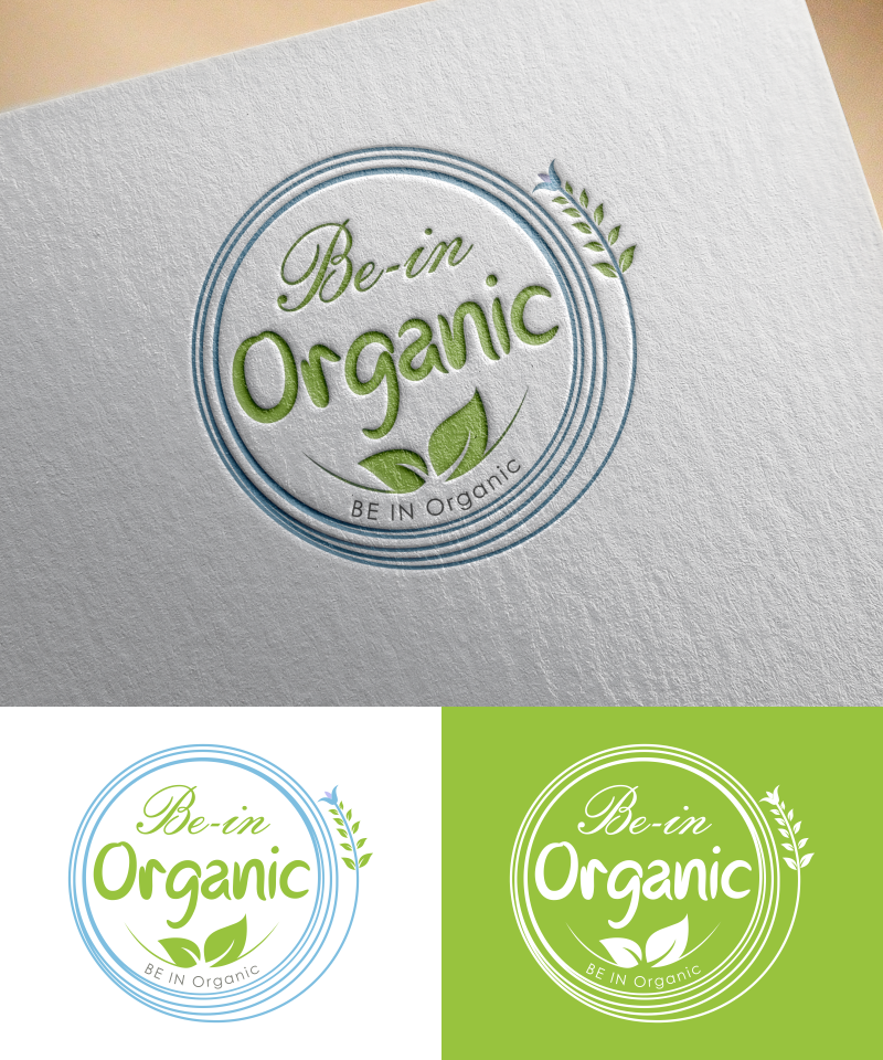 Logo Design entry 1589037 submitted by NATUS to the Logo Design for be-in-organic.com run by beinorganiclogo
