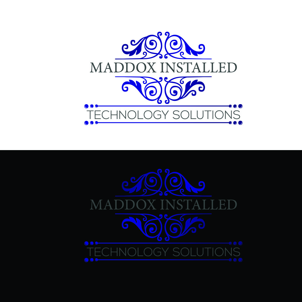 Logo Design entry 1592780 submitted by Sohagi Akter to the Logo Design for Maddox - Installed Technology Solutions run by HarmonMaddox