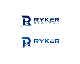Logo Design entry 1592919 submitted by einaraees to the Logo Design for Ryker Digital run by csdakheel