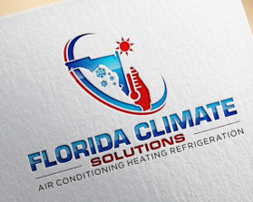 Logo Design entry 1593969 submitted by max001 to the Logo Design for Florida Climate Solutions run by mudcrawll87