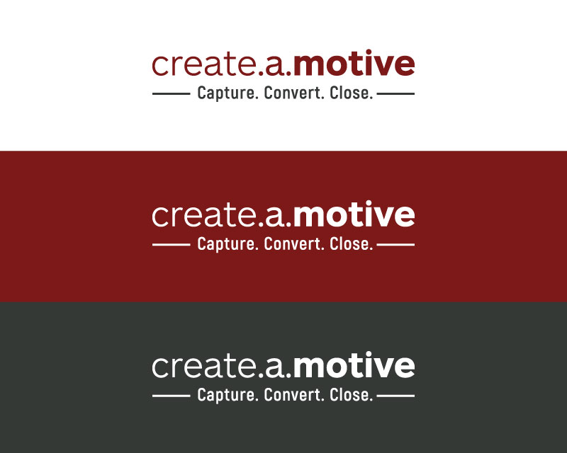 Logo Design entry 1594452 submitted by nsdhyd to the Logo Design for create.a.motive run by gregelam13