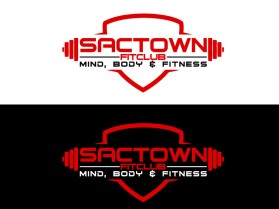 Logo Design entry 1595029 submitted by Dark49 to the Logo Design for "Sactown Fitclub" & "The Release Candidate" run by giantasian