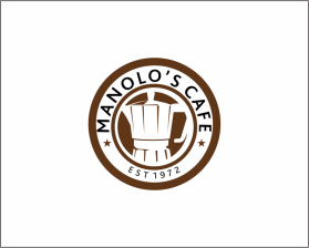 Logo Design entry 1595719 submitted by xamax to the Logo Design for Manolo's Cafe/Manolo's Cuban cafe & Eatery run by claudie