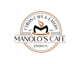 Logo Design Entry 1595726 submitted by XZen to the contest for Manolo's Cafe/Manolo's Cuban cafe & Eatery run by claudie
