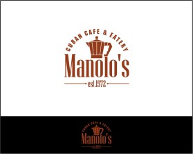 Logo Design Entry 1654584 submitted by phonic to the contest for Manolo's Cafe/Manolo's Cuban cafe & Eatery run by claudie