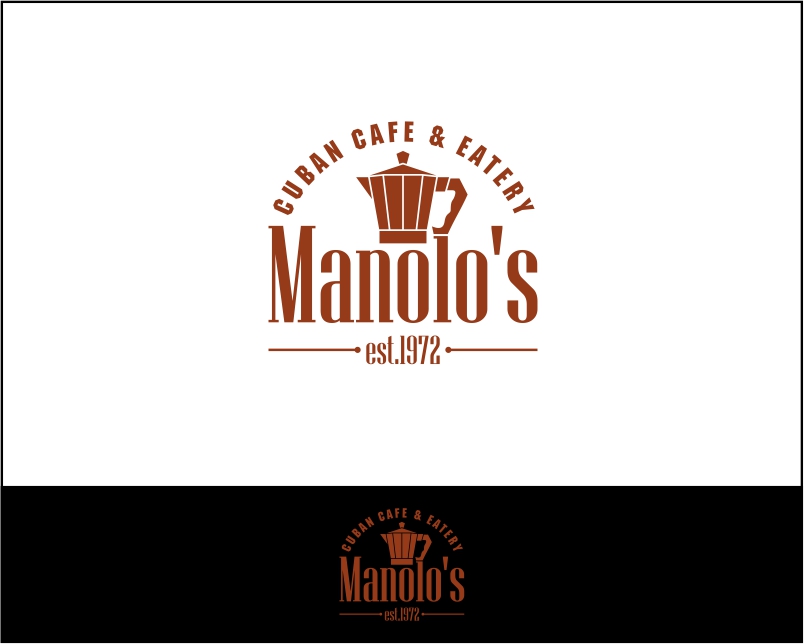 Logo Design entry 1595747 submitted by phonic to the Logo Design for Manolo's Cafe/Manolo's Cuban cafe & Eatery run by claudie